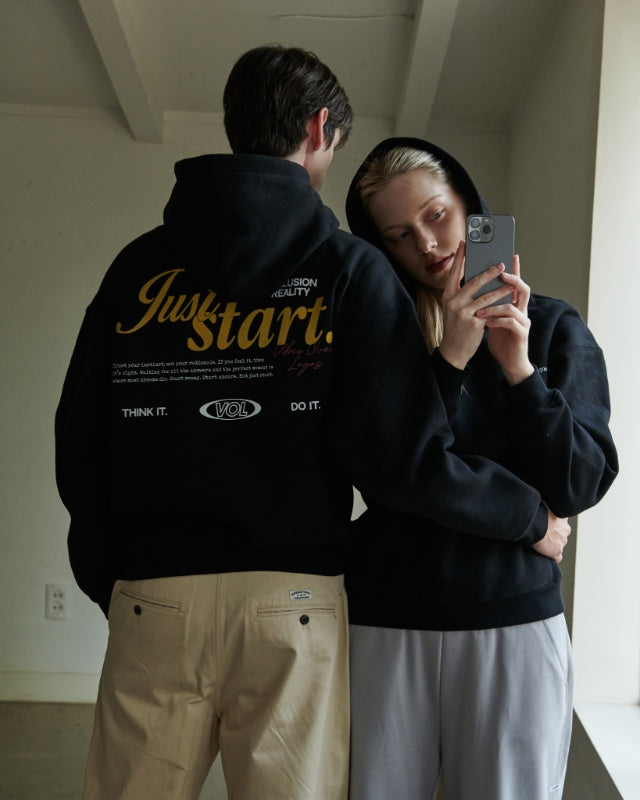 Just Start Hoodie