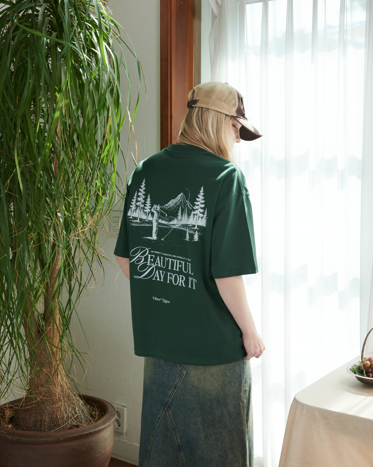 Beautiful Day For Golf Heavyweight Tee