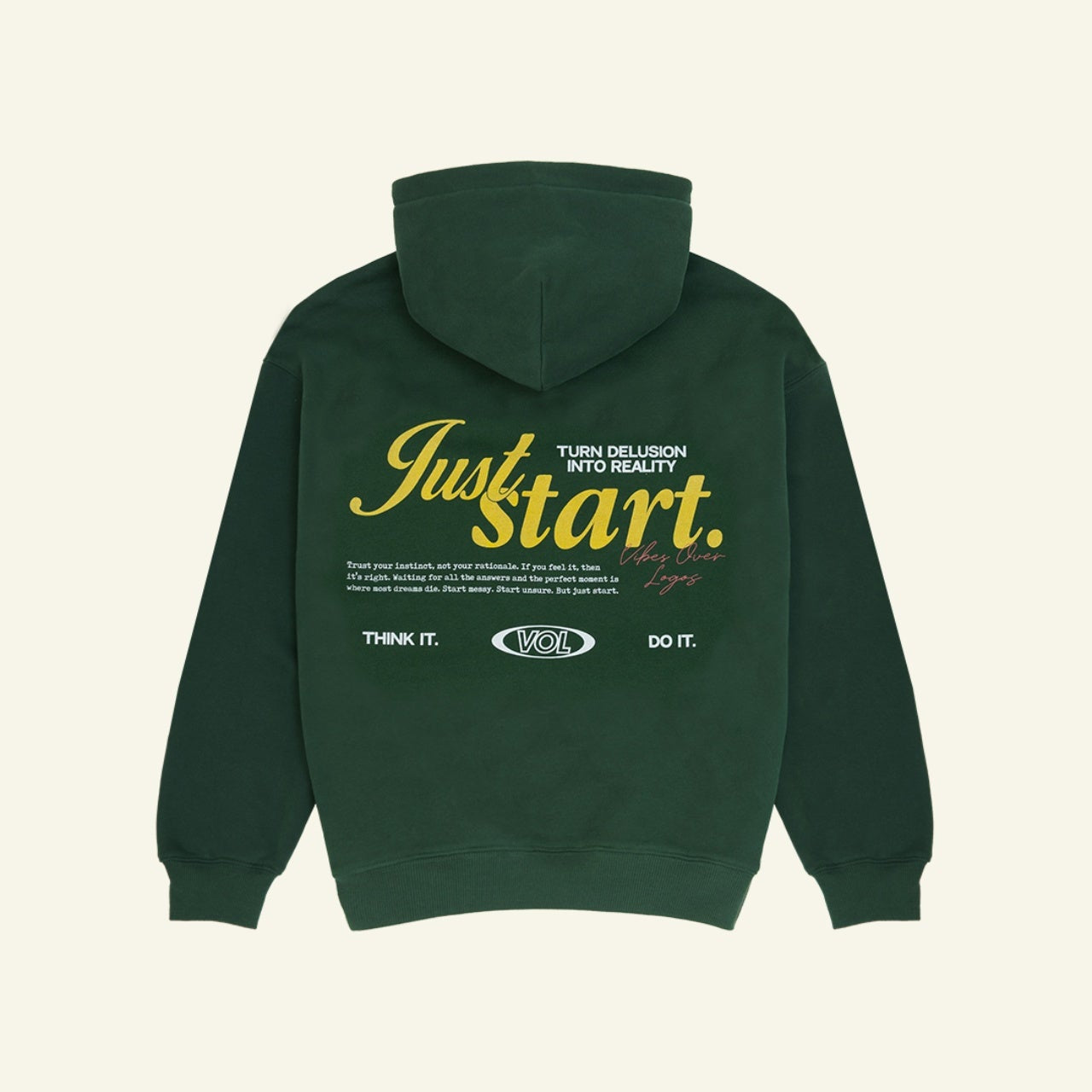 Just Start Hoodie