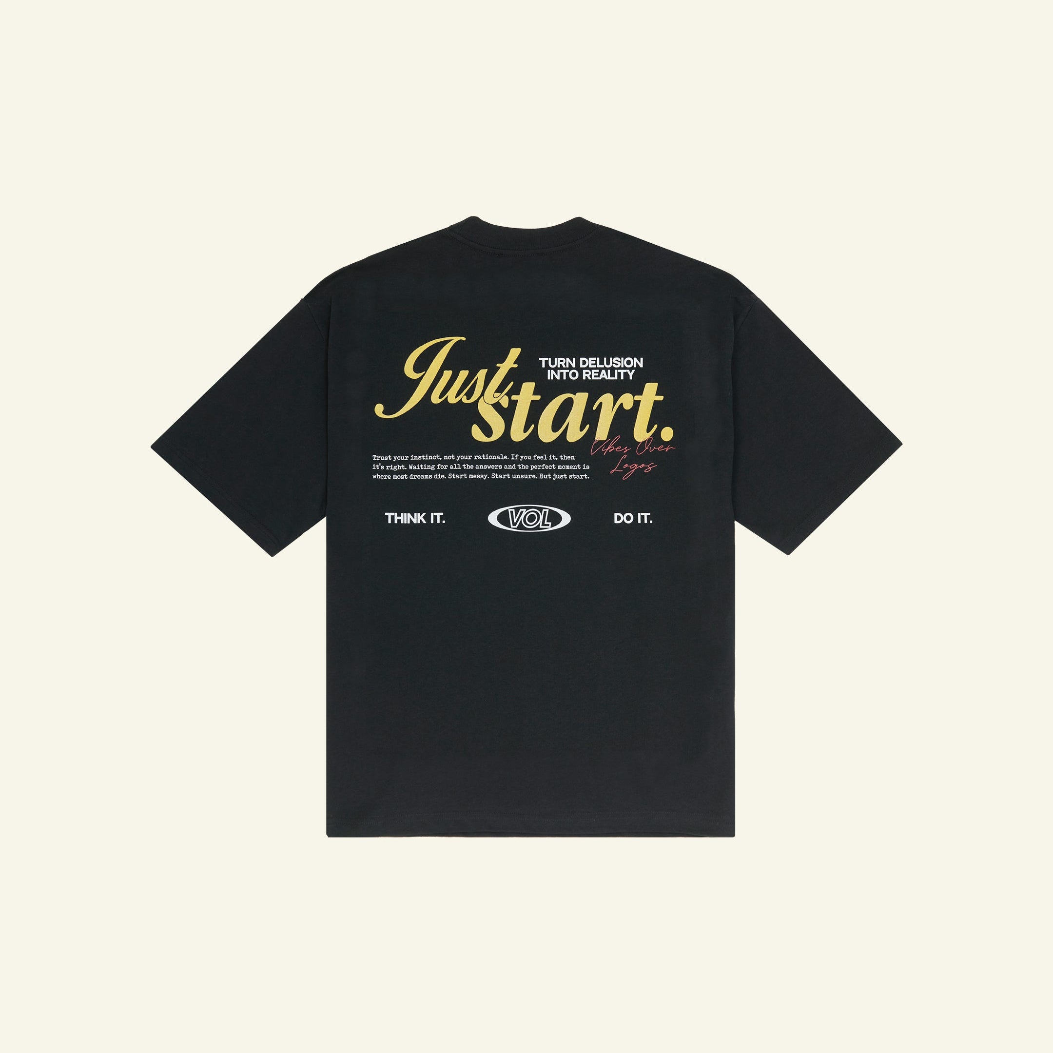Just Start Heavyweight Tee