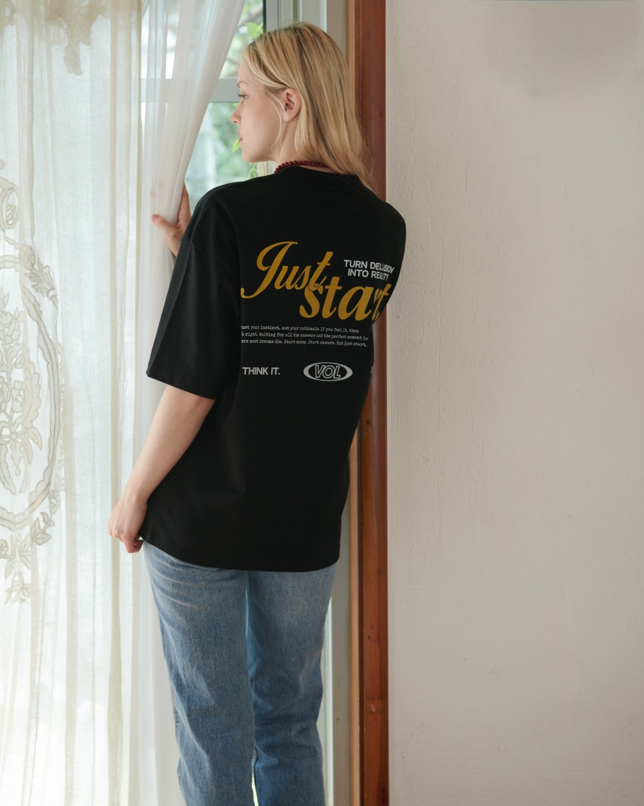 Just Start Heavyweight Tee