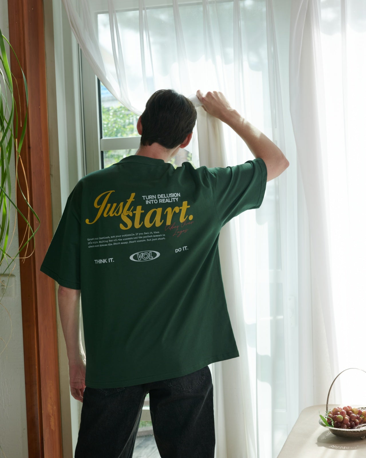 Just Start Heavyweight Tee