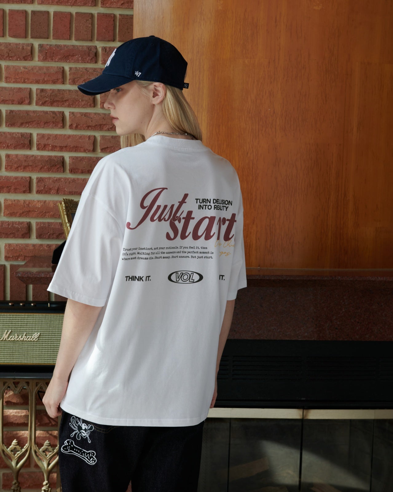 Just Start Heavyweight Tee
