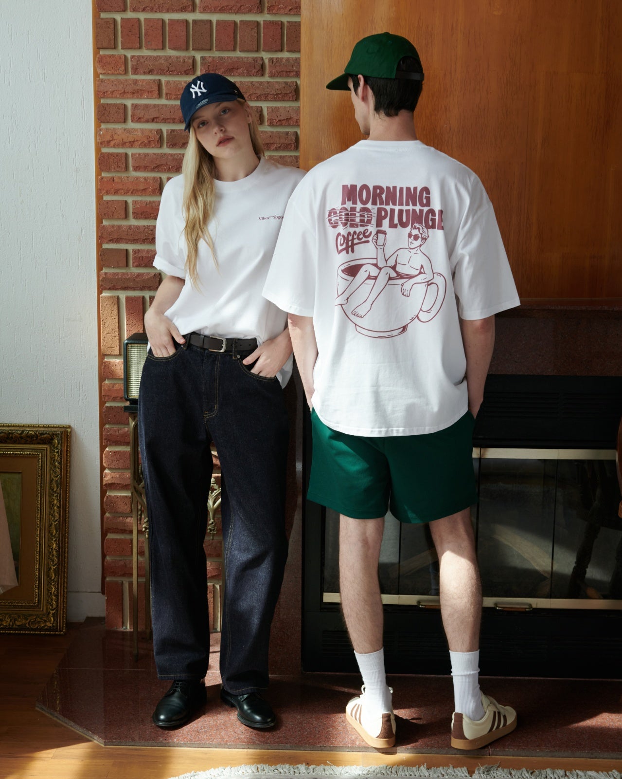 Morning Cold Plunge Coffee Heavyweight Tee